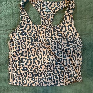 Leopard Print Tank Top